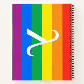 LGBT Pride en Activisme Lambda Notitieboek (Achterkant)
