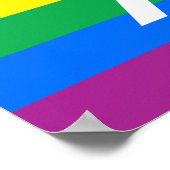 LGBT Pride en Activisme Lambda Poster (Hoek)