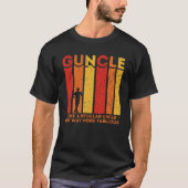 LGBT Pride | Fabulous Guncle, Gay Uncle T-shirt (Voorkant)