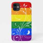 LGBT Pride Flag  Floral Bloom Case-Mate iPhone Case (Achterkant)