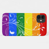 LGBT Pride Flag Floral Bloom Case-Mate iPhone Case (Achterkant (horizontaal))