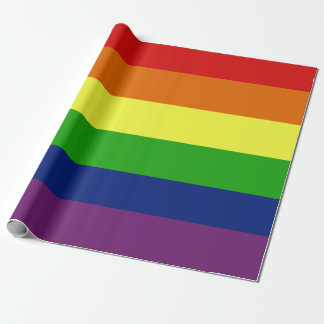 LGBT Pride Flag Rainbow Gift Wrap Cadeaupapier
