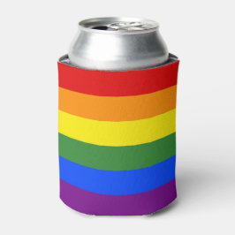 LGBT Pride Flag Regenboogstripes Blikjeskoeler