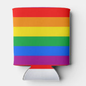 LGBT Pride Flag/Regenboogvlag Blikjeskoeler (Achterkant)