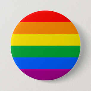LGBT Pride Flag/Regenboogvlag Ronde Button 7,6 Cm