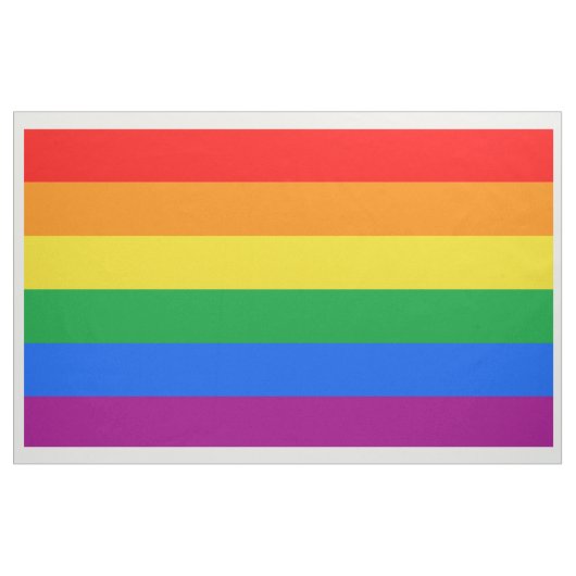 LGBT Pride Flag/Regenboogvlag Stof (Yard (91,4 cm))