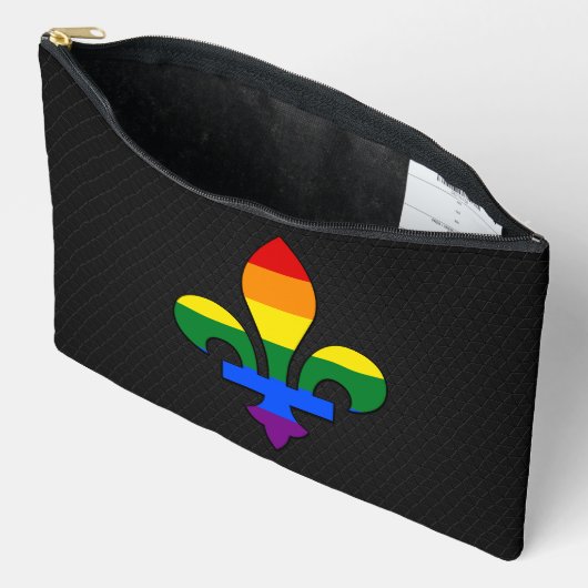 LGBT pride fleur-de-lis  Etui (Open)