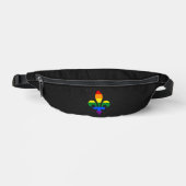 LGBT pride fleur-de-lis  Heuptasje (Voorkant)