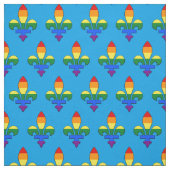 LGBT-pride fleur-de-lis Stof (Swatch)