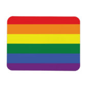 LGBT Pride flexibele magneet (horizontaal) (Horizontaal)