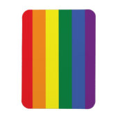 LGBT Pride flexibele magneet (horizontaal) (Verticaal)