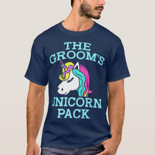 Lgbt Pride Gay Bachelorfeest Unicorn Uitnodiging T-shirt