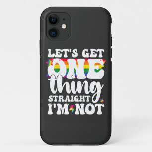 LGBT Pride Gay Laten we één ding rechtzetten Ik be Case-Mate iPhone Case