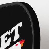 LGBT Pride Gay Lets krijgen één ding rechtstreeks  Pickleball Paddle (Links Detail)