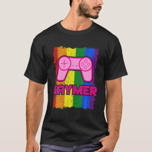 LGBT Pride Gaymer Gay Pride Gamer Freedom T-shirt