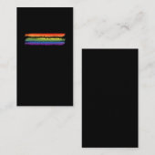 LGBT Pride Gelijke Bewustheid Gay Lesbian Visitekaartje (Voorkant / Achterkant)