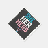 LGBT Pride haar haar transgenderspronouns Servet (Hoek)