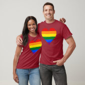 LGBT-pride-hart T-shirt (Unisex)