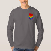 LGBT pride harten Shirt (Voorkant)