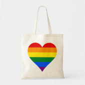 LGBT pride-harten Tas budget (Voorkant)