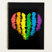 LGBT+pride. Hartregenboog. Planner (Voorkant)