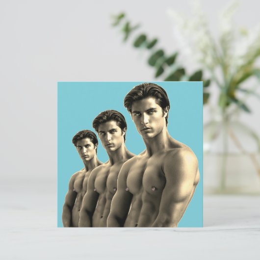 LGBT Pride Heetste Hunks op de Planeet (Staand voorkant)