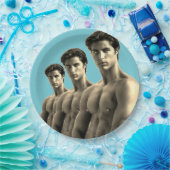 LGBT Pride Heetste Hunks op de Planeet Papieren Bordje (Feest)