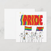 LGBT+Pride. Homo-homo-liefdestrots. (Voorkant / Achterkant)