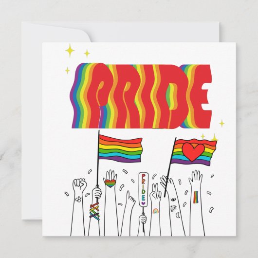 LGBT+Pride. Homo-homo-liefdestrots. (Voorkant)