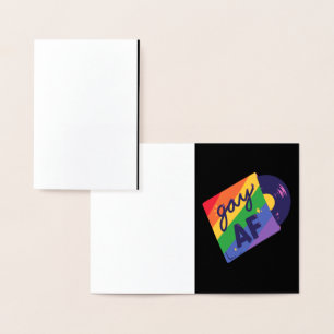 LGBT+pride, homo-liefde.Gay Folie Kaarten