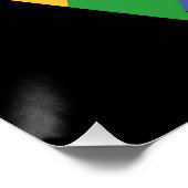 LGBT+pride, homo-liefde.Gay Perfect Poster (Hoek)