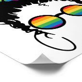 LGBT-Pride. Homogene liefde. Poster (Hoek)