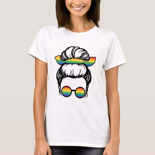 LGBT-Pride. Homogenliefde T-shirt (Voorkant)