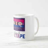 LGBT Pride I m A Mixtape Cassette Bi Koffiemok (Voorkant rechts)