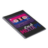 LGBT Pride I m A Mixtape Cassette Bi Notitieboek (Rechterzijde)
