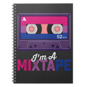 LGBT Pride I m A Mixtape Cassette Bi Notitieboek (Voorkant)