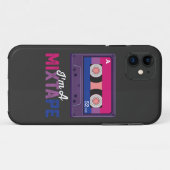 LGBT Pride Ik ben een mixtape cassette Bi Case-Mate iPhone Case (Achterkant (horizontaal))