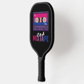 LGBT Pride Ik ben een mixtape cassette Bi Pickleball Paddle (Links)