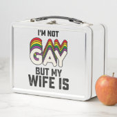 LGBT Pride Ik ben geen homo maar mijn vrouw is (In situ)