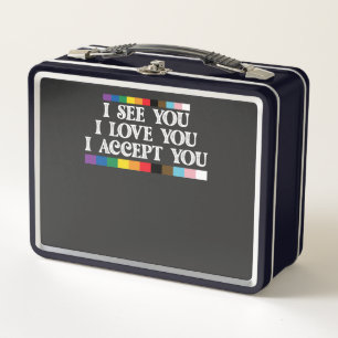 LGBT Pride Ik Zie Liefde Accepteer Jou Steun Je