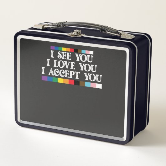 LGBT Pride Ik Zie Liefde Accepteer Jou Steun Je (Voorkant)