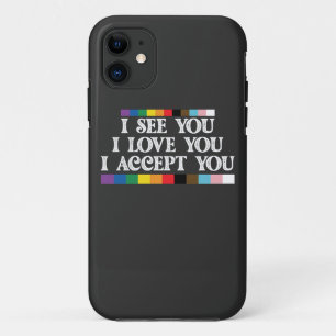 LGBT Pride Ik zie Liefde je accepteren Case-Mate iPhone Case