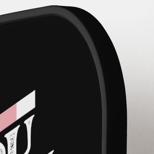 LGBT Pride Ik zie Liefde je accepteren Pickleball Paddle (Links Detail)