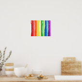 LGBT PRIDE INK BAR -.png Poster (Keuken)