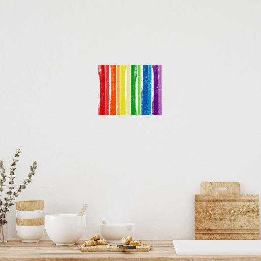 LGBT PRIDE INK BAR -.png Poster (Keuken)