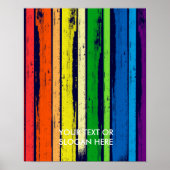 LGBT PRIDE INK BAR POSTER (Voorkant)