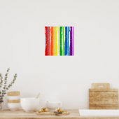 LGBT PRIDE INK BAR POSTER (Keuken)