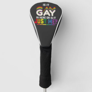 LGBT Pride Is het hier gay of ben ik het gewoon Golfheadcover