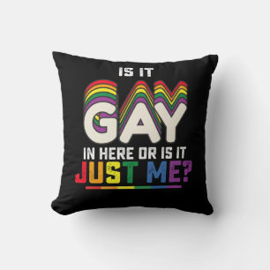 LGBT Pride Is het hier gay of is het alleen mij Kussen