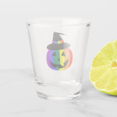 LGBT+ Pride Jack-O'-Lantern Shotglaasjes Shot Glas (Achterkant)